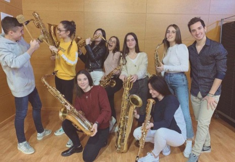 Ensemble de saxos de Alginet